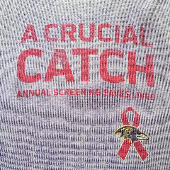 Touch by Alyssa Milano Baltimore Ravens Long Sleeve T Size Small Crucial Catch - Picture 12 of 12